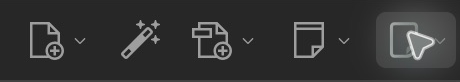 Zotero 文库工具栏，最右侧高亮按钮为 Scholar Sketch 入口
